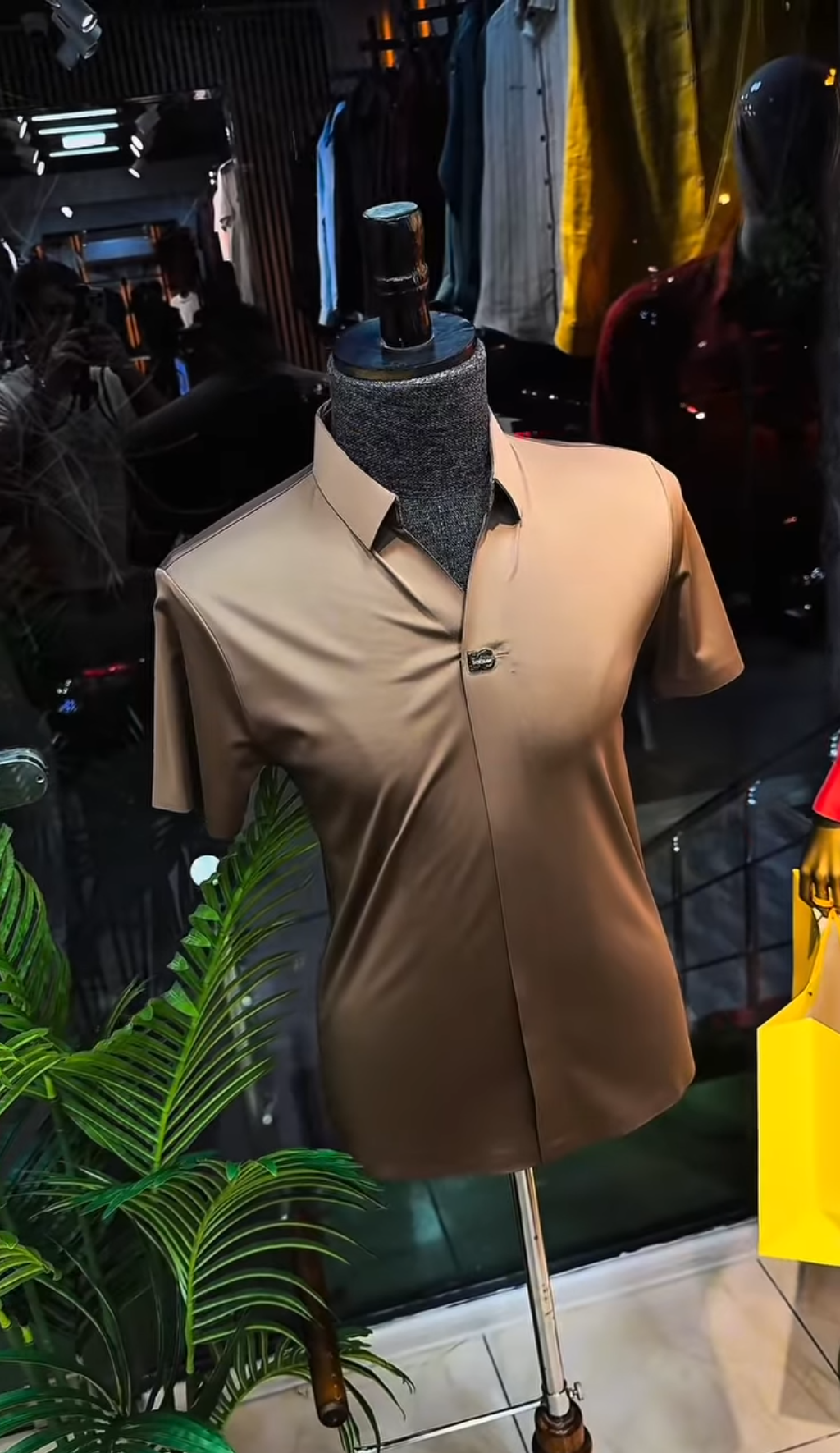 Executive Prestige Shirt & Trousers Set – Sand Beige