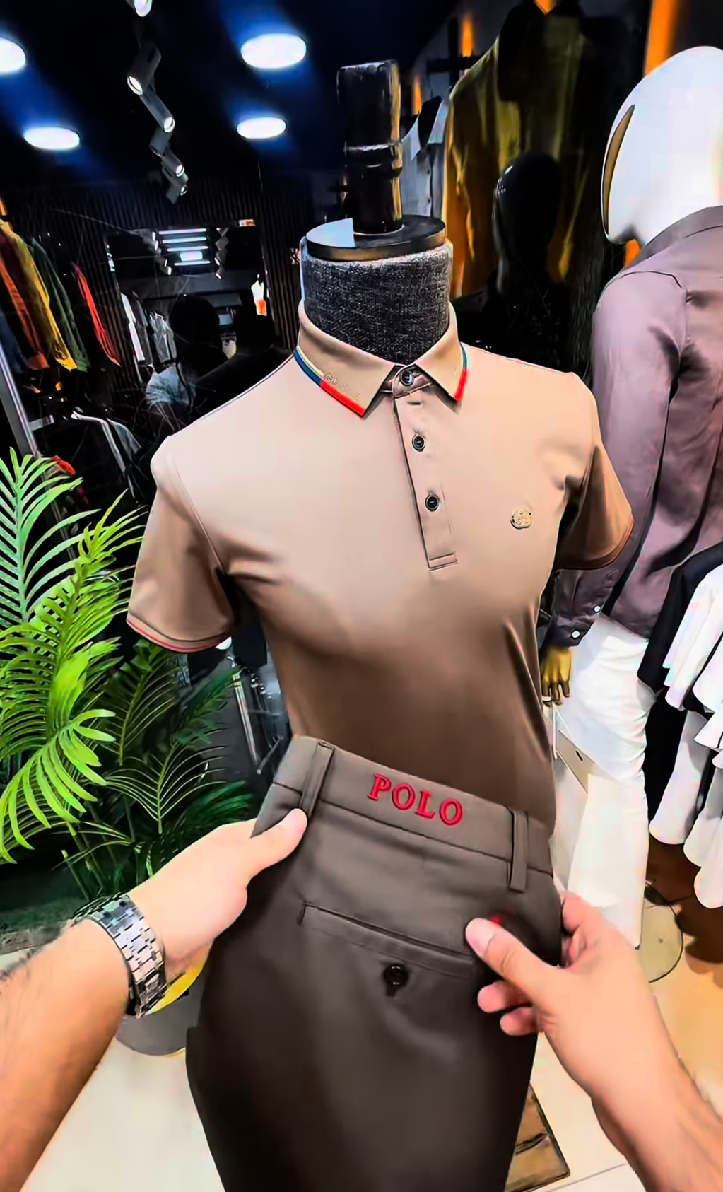 Prestige Polo Signature Set – Mocha Brown