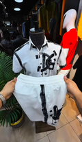Monochrome Summer Short Set