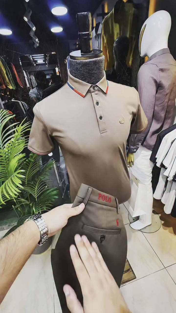 Prestige Polo Signature Set – Mocha Brown